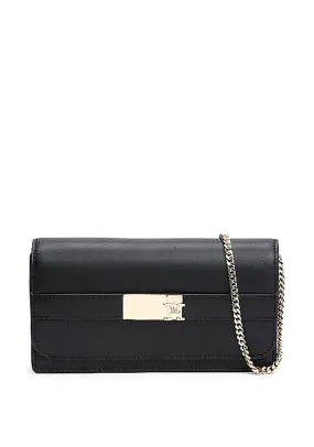 Tommy Hilfiger Heritage Flapover Crossbody Bag, Black