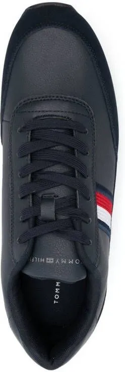 Tommy Hilfiger stripe-detail low-top sneakers Blue