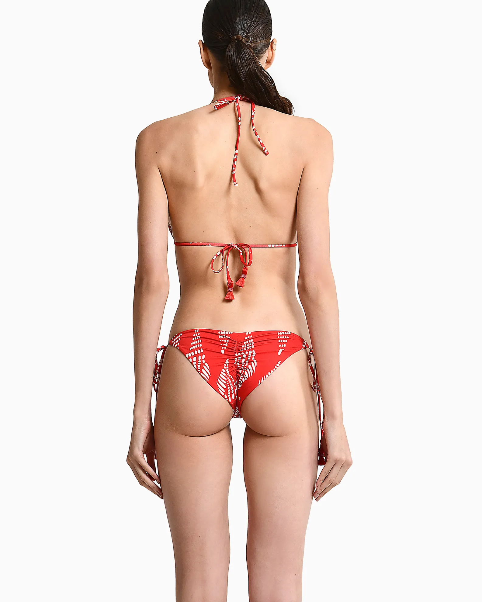 Top De Bikini Bimori Red Lumaca & Bottom De Bikini Tina Red Lumaca