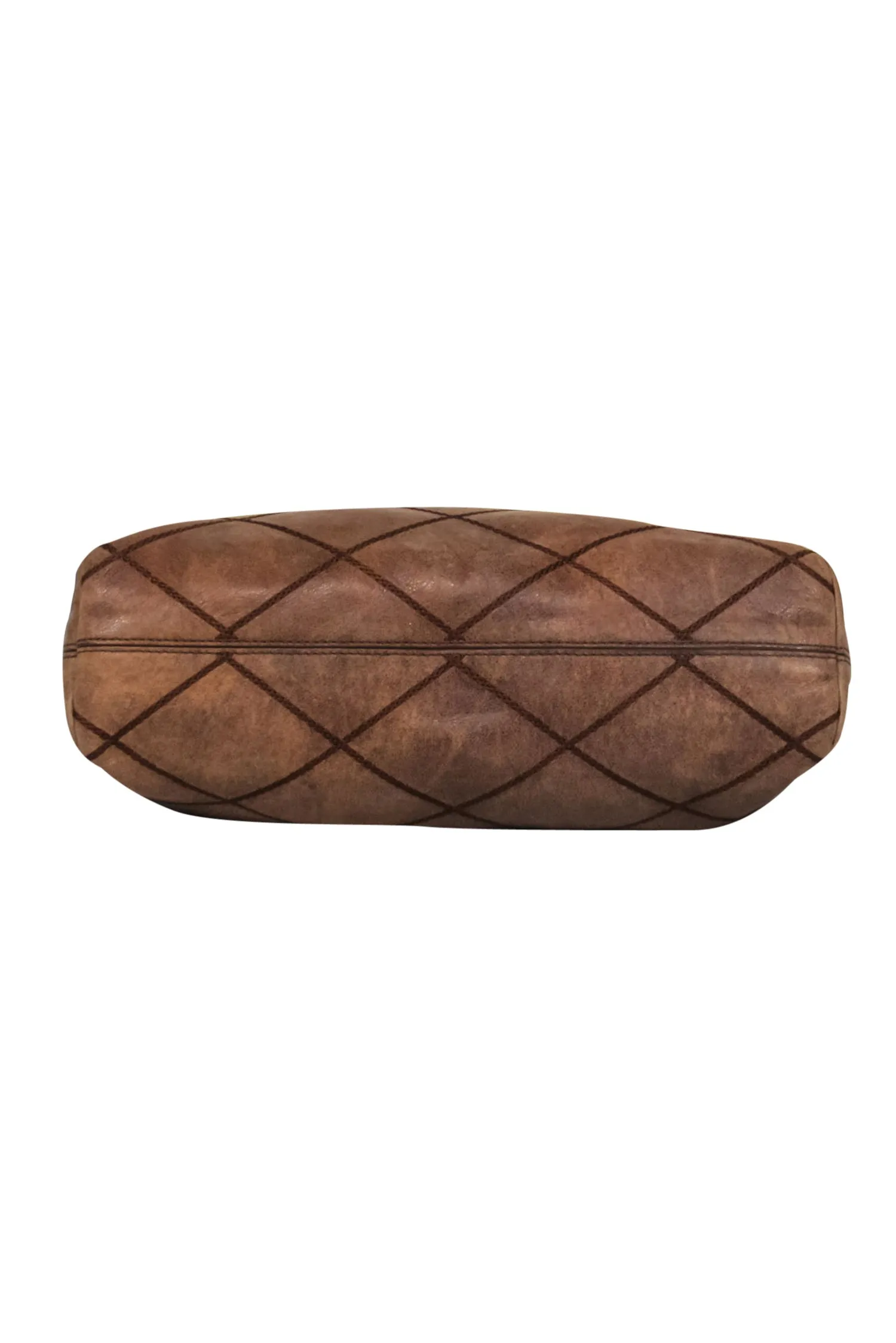 Tory Burch - Brown Quilted Shoulder Bag