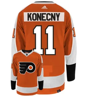 Travis Konecny Philadelphia Flyers Adidas Primegreen Authentic NHL Hockey Jersey     