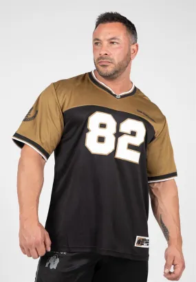 Trenton Football Jersey - Black/Gold - 3XL Gorilla Wear