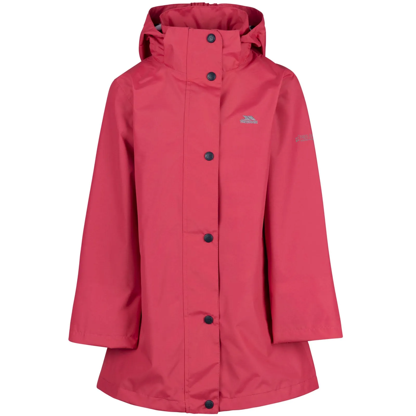 Trespass Girls Sentimental TP50 Waterproof Jacket - Strawberry