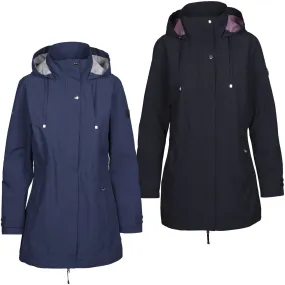 Trespass Womens Pavlina TP75 Waterproof Hooded Long Walking Jacket