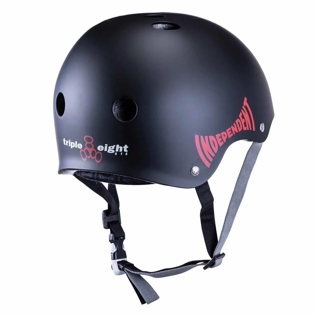 Triple 8 Sweatsaver Cert Skateboard Helmet Indy Independent Trucks