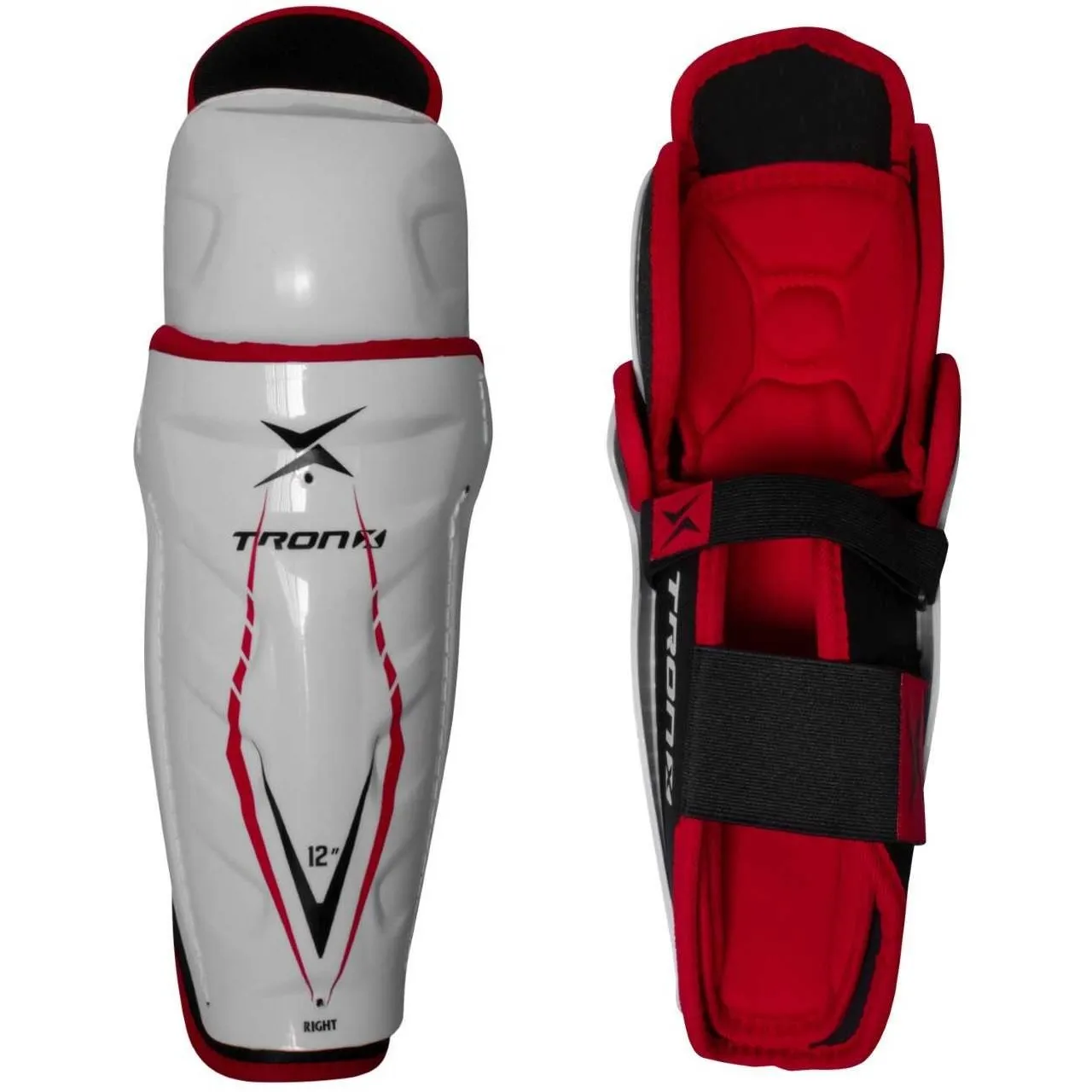 TronX Force Youth Hockey Shin Guards