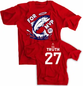 Trout for MVP The Truth Baseball Shirt