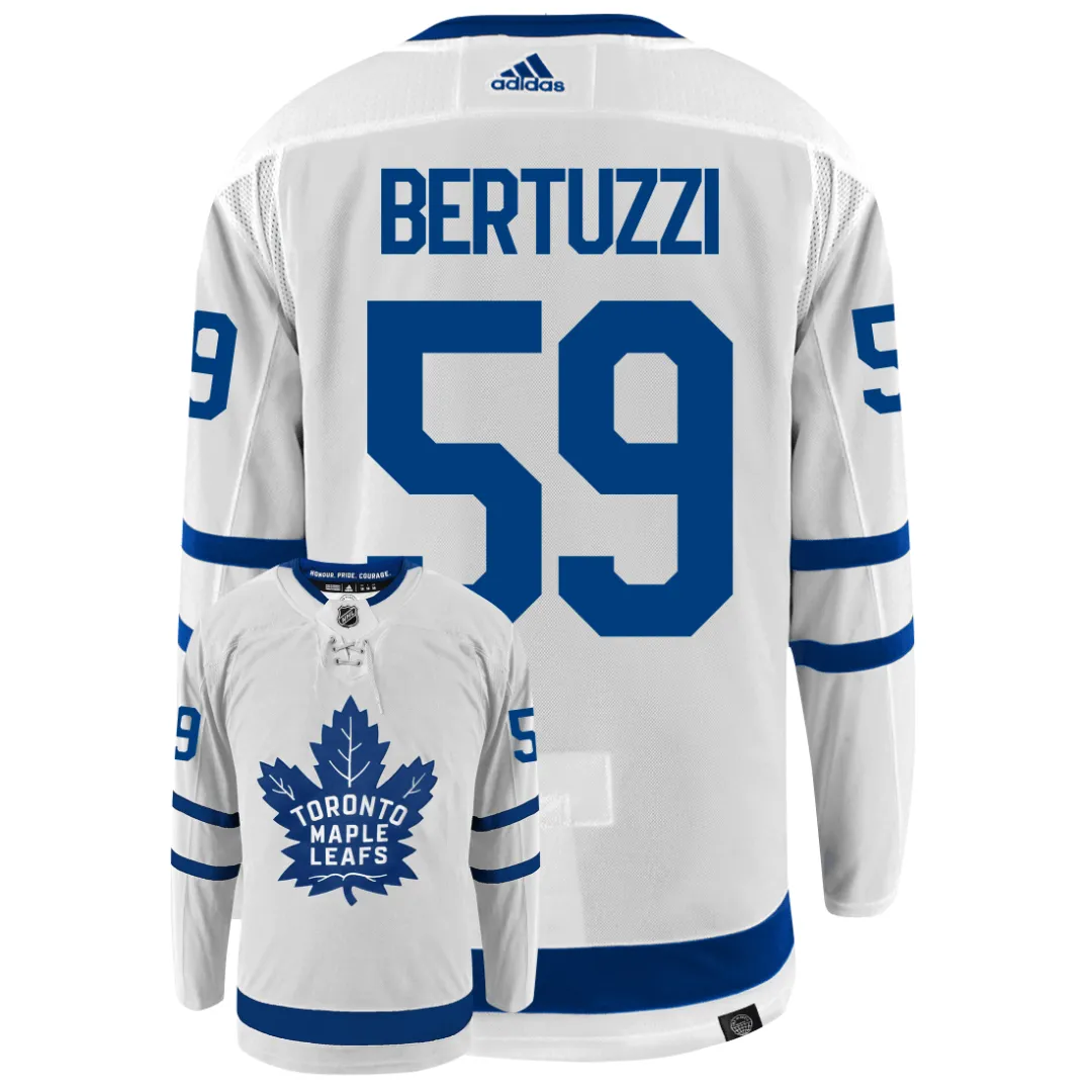 Tyler Bertuzzi Toronto Maple Leafs Adidas Primegreen Authentic NHL Hockey Jersey     