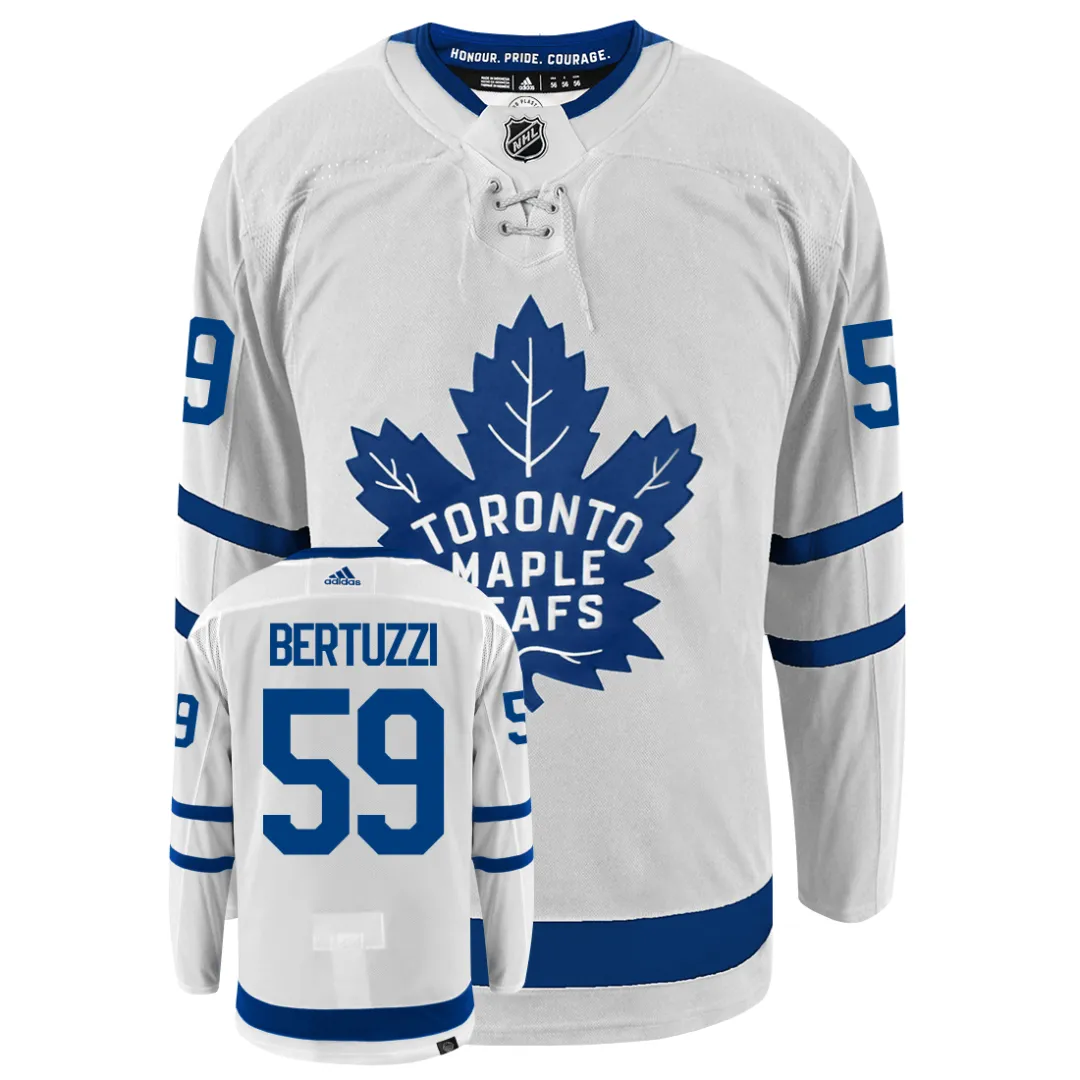 Tyler Bertuzzi Toronto Maple Leafs Adidas Primegreen Authentic NHL Hockey Jersey     