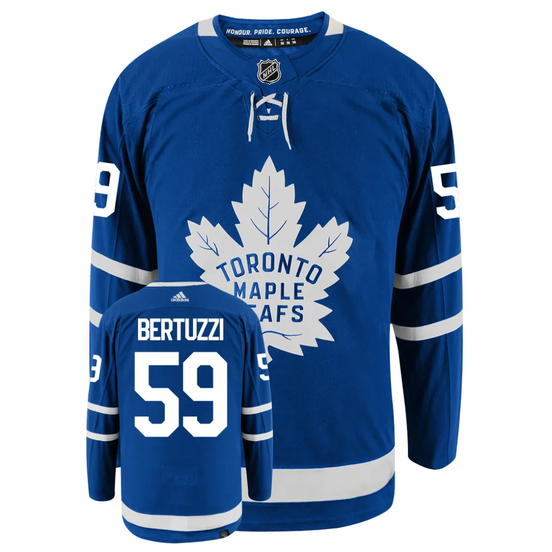 Tyler Bertuzzi Toronto Maple Leafs Adidas Primegreen Authentic NHL Hockey Jersey     