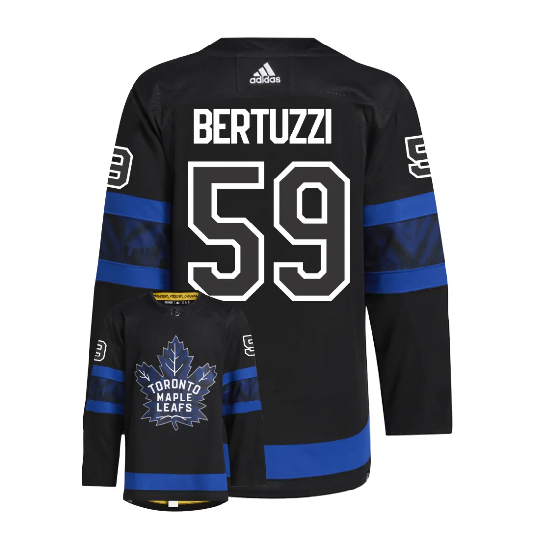 Tyler Bertuzzi Toronto Maple Leafs Adidas Primegreen Authentic NHL Hockey Jersey     