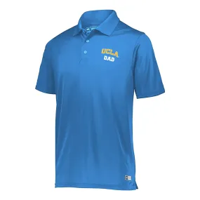 UCLA Dad Performance Golf Polo Tee Blue