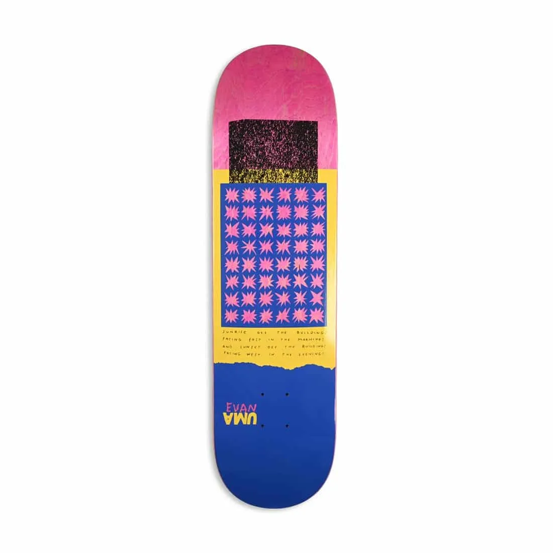 UMA Landsleds Evan Sunrise 8.25″ Skateboard Deck