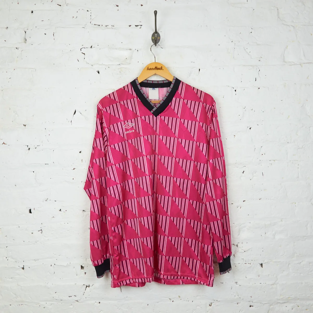 Umbro 90s Pattern Template Football Shirt - Pink - XL