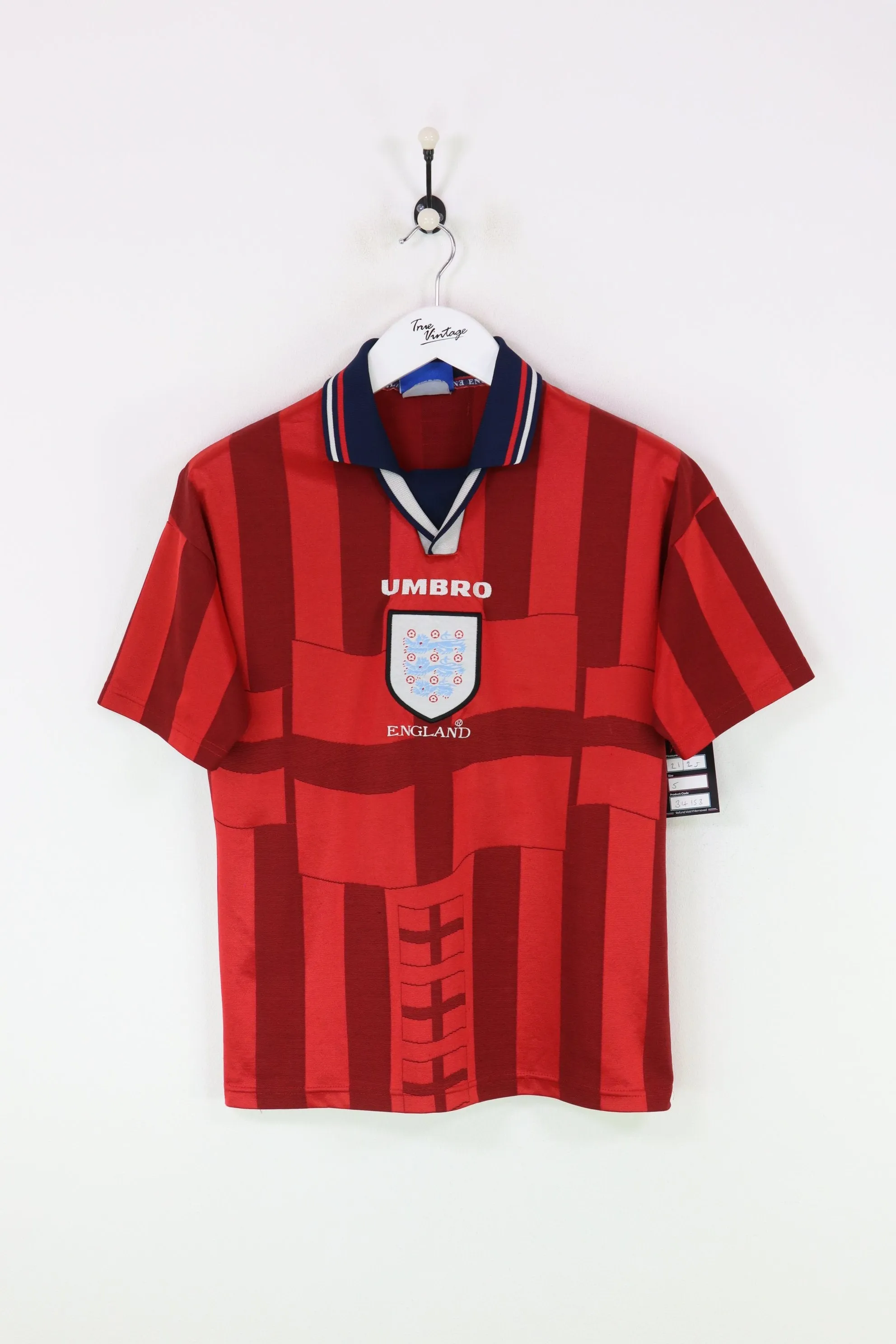 Umbro England Football Shirt Red Small