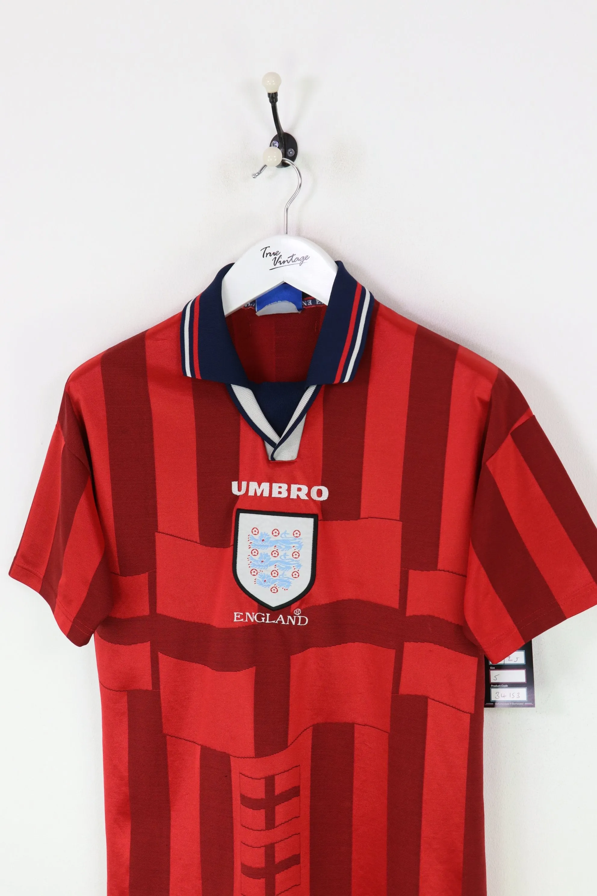 Umbro England Football Shirt Red Small