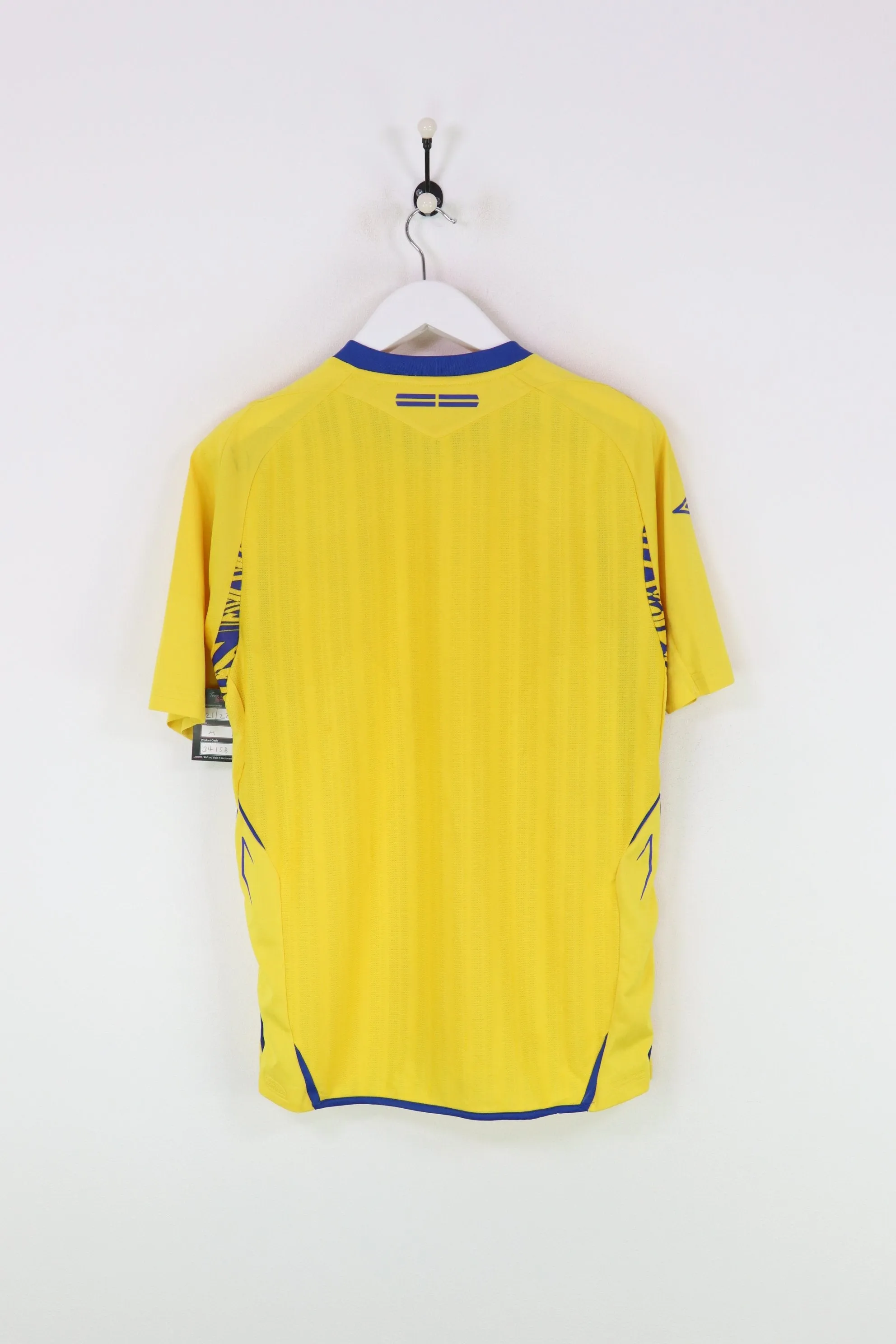 Umbro Sweden Football Shirt Yellow Medium