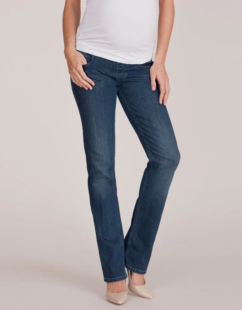 Under Bump Straight Leg Maternity Jeans