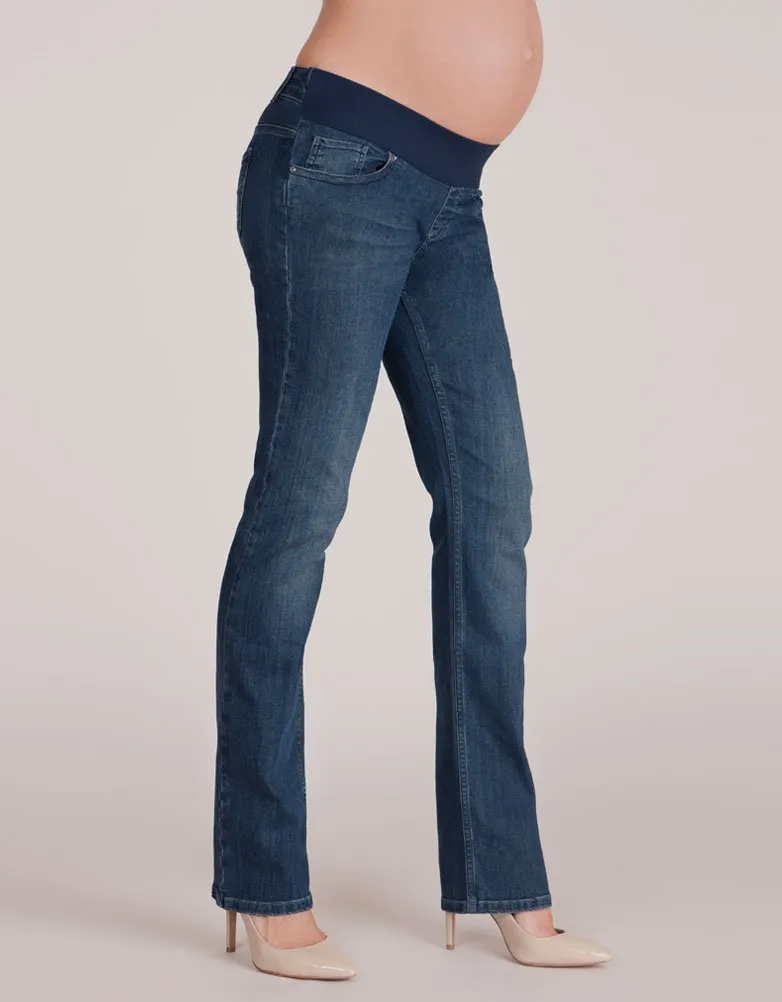 Under Bump Straight Leg Maternity Jeans