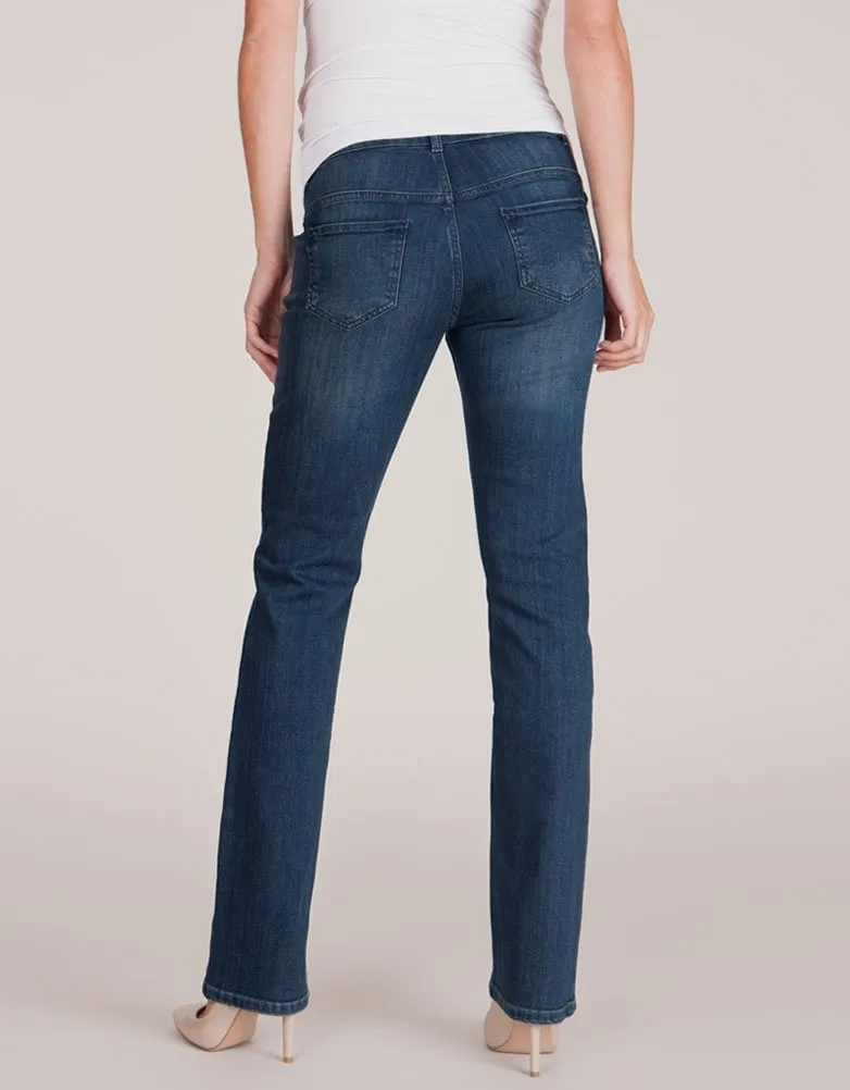 Under Bump Straight Leg Maternity Jeans