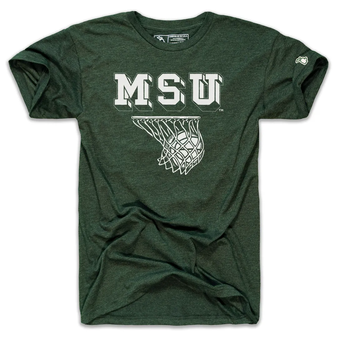 Unisex MSU Basketball Short Sleeve