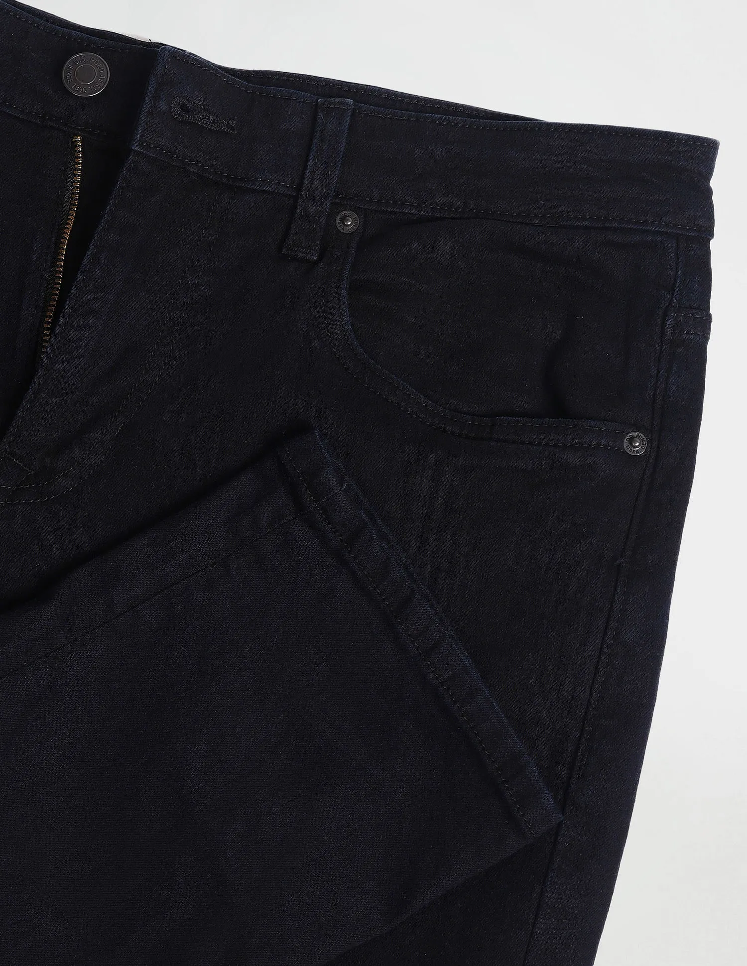 U.S. Polo Assn. Denim Co. Brandon Slim Fit Black Jeans