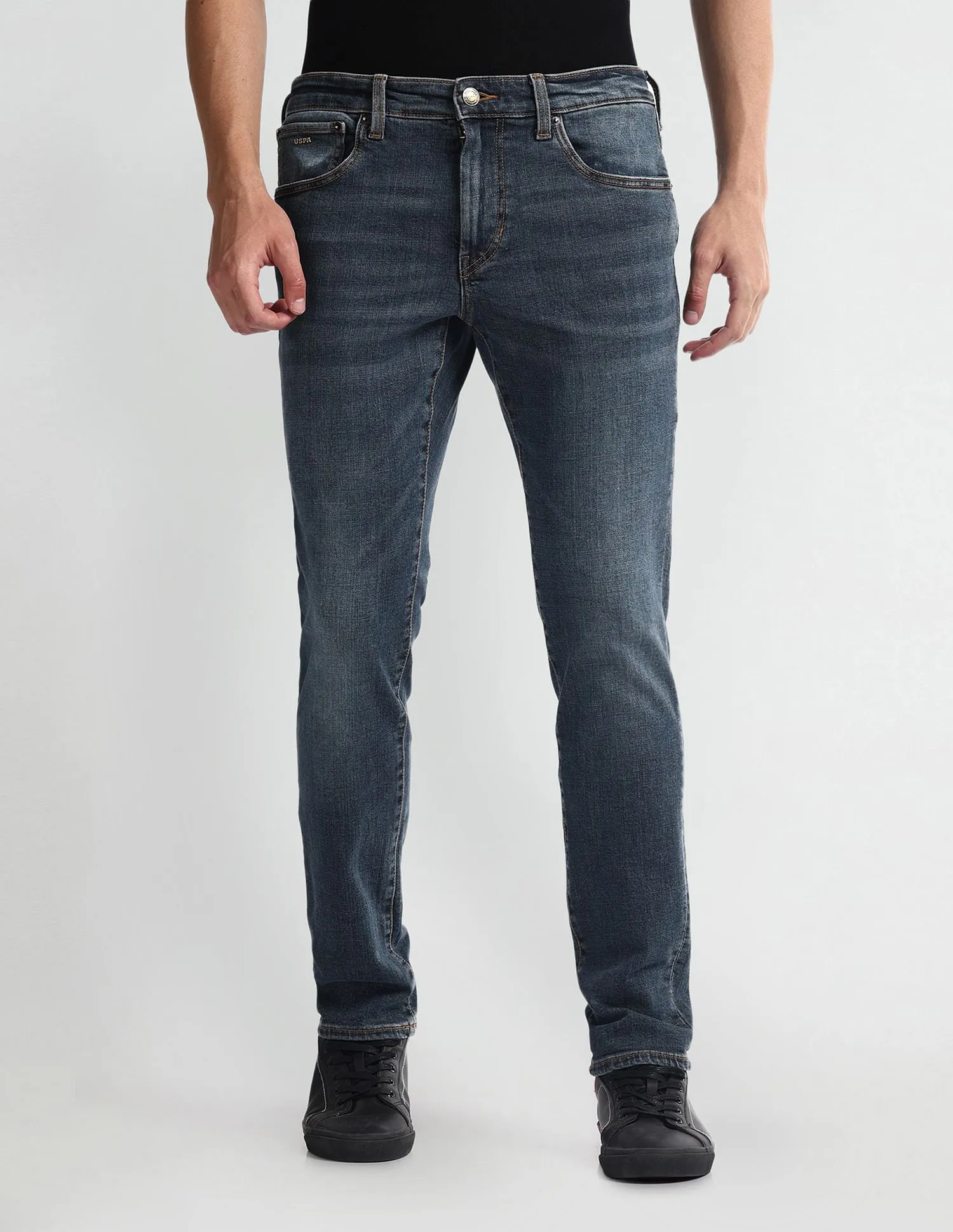 U.S. Polo Assn. Denim Co. Brandon Slim Tapered Fit Blue Jeans