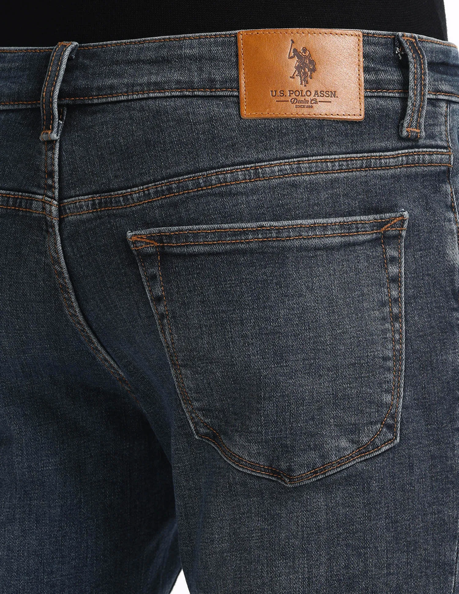 U.S. Polo Assn. Denim Co. Brandon Slim Tapered Fit Blue Jeans