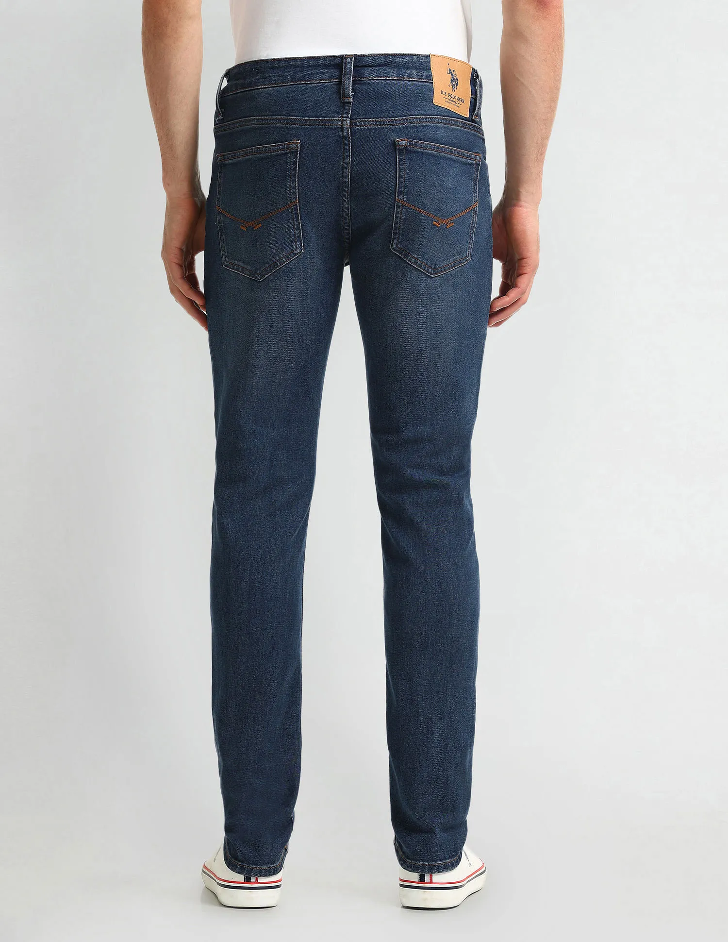 U.S. Polo Assn. Denim Co. Slim Tapered Fit Blue Jeans