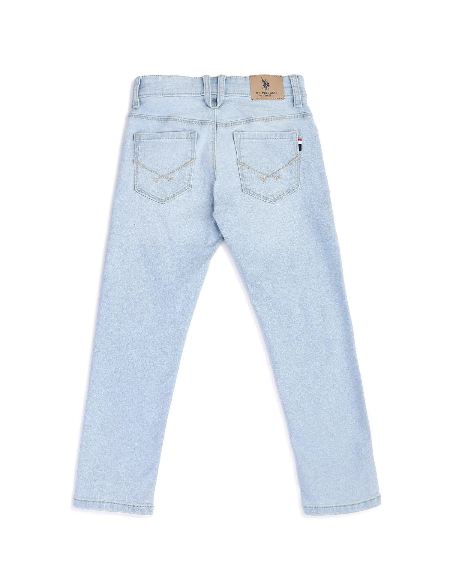 U.S. Polo Assn. Kids Boys Slim fit Blue Jeans