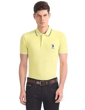 U.S. Polo Assn. Regular Fit Tipped Polo Shirt