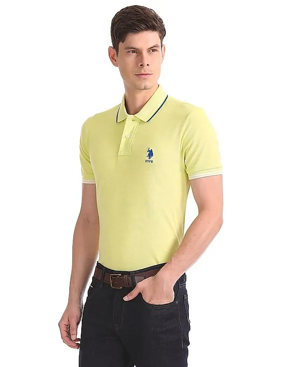 U.S. Polo Assn. Regular Fit Tipped Polo Shirt