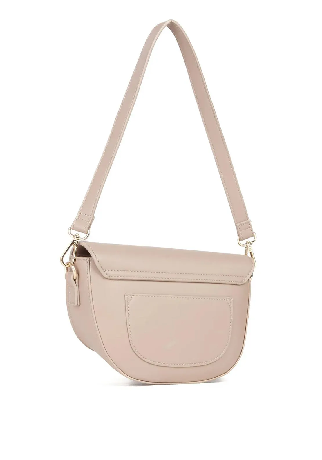 Valentino Piper Asymmetric Crossbody Bag, Beige