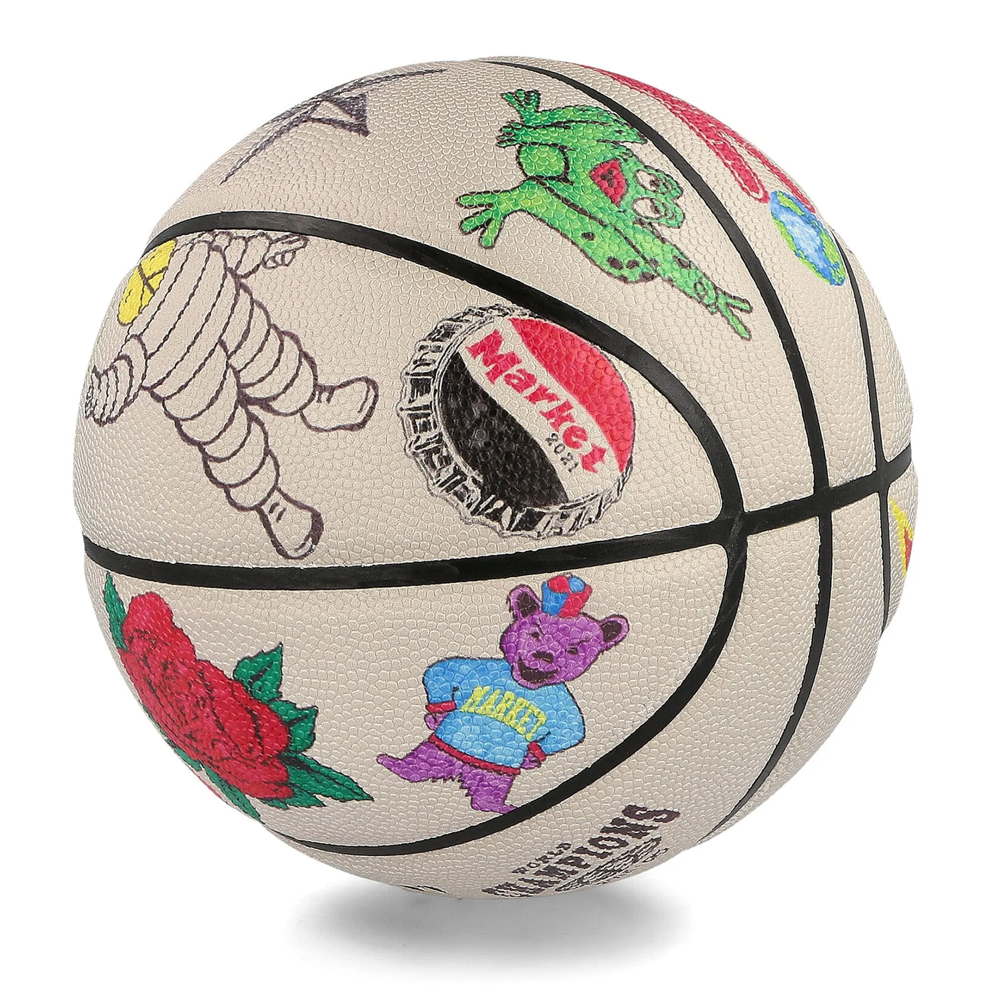 Varsity Hand-Drawn Basketball