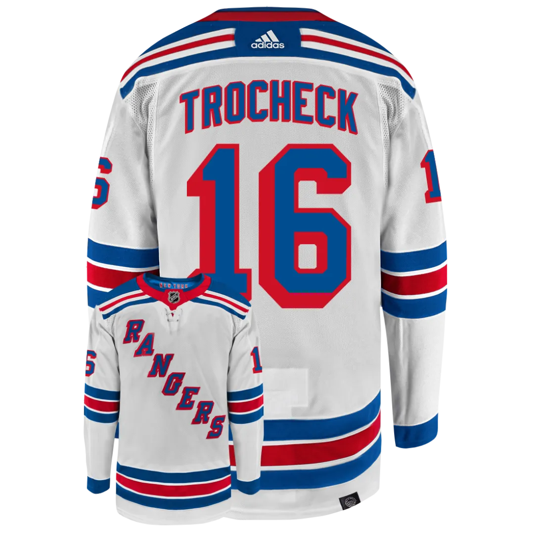 Vincent Trocheck New York Rangers Adidas Primegreen Authentic NHL Hockey Jersey     