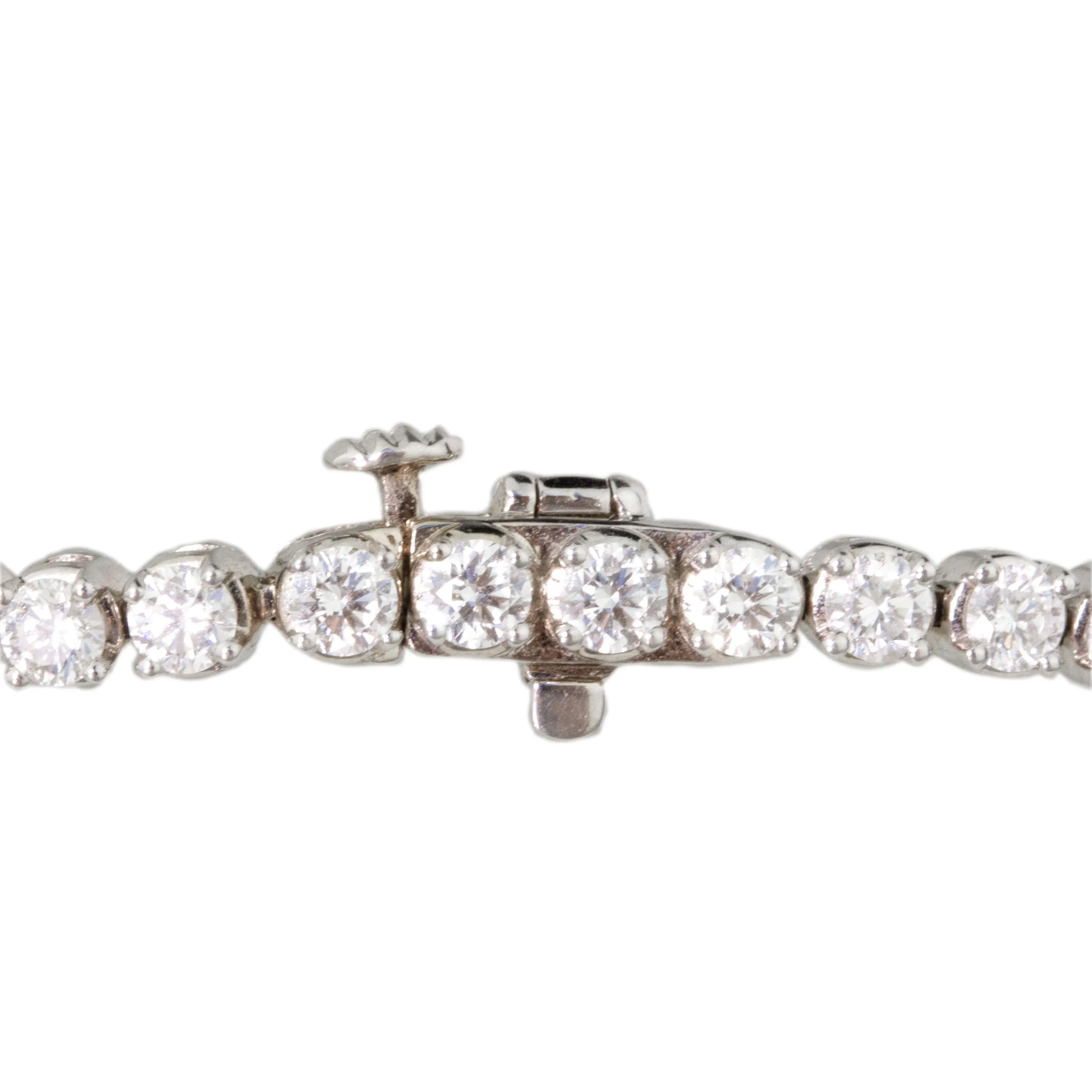 White Diamond Tennis Bracelet