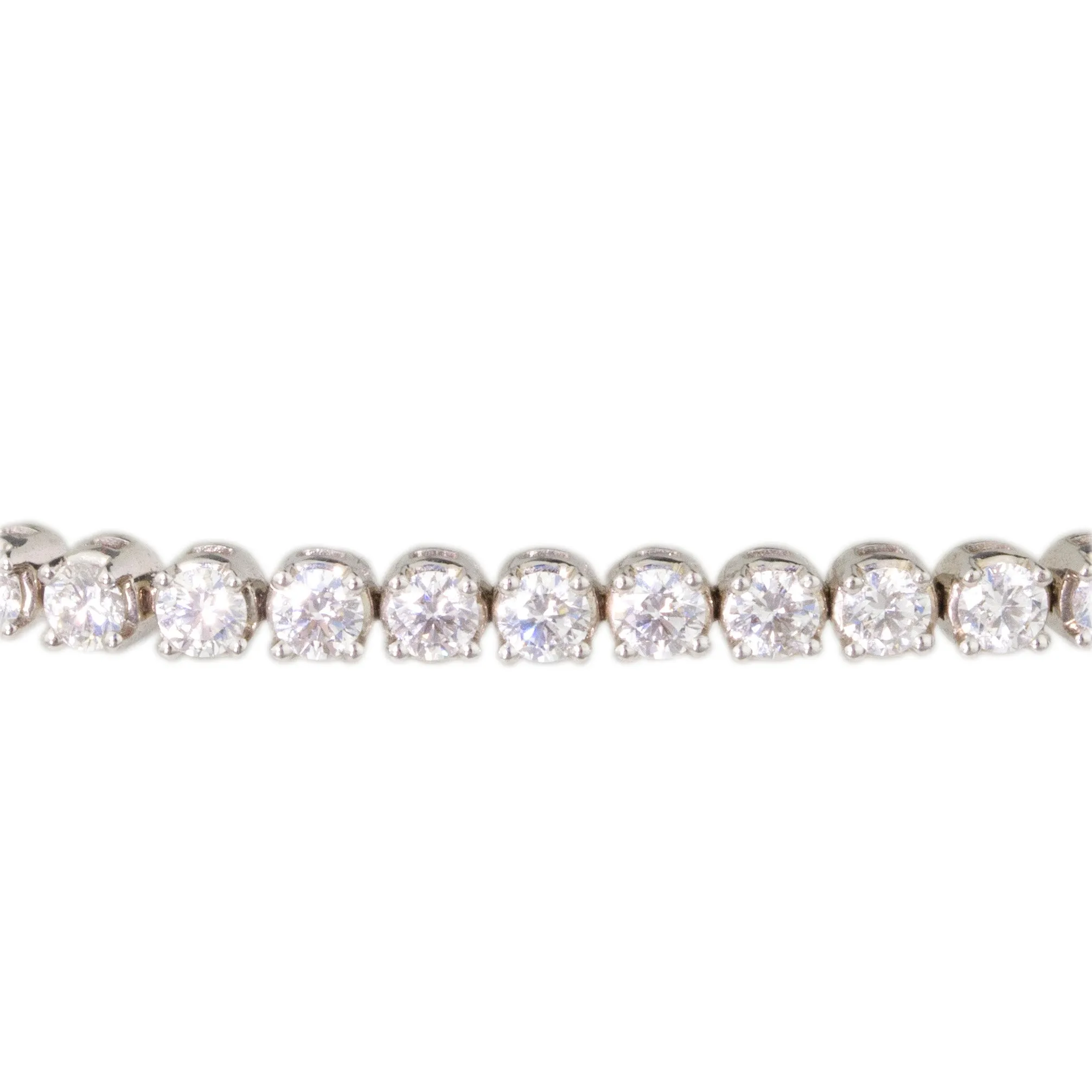 White Diamond Tennis Bracelet