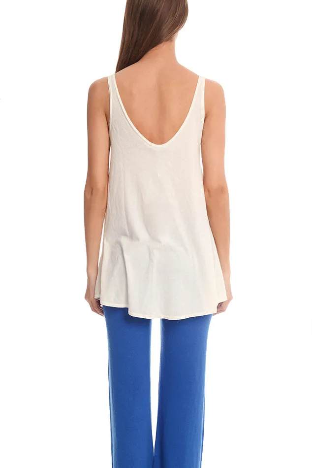 Wildfox Indiana Tank Pearl