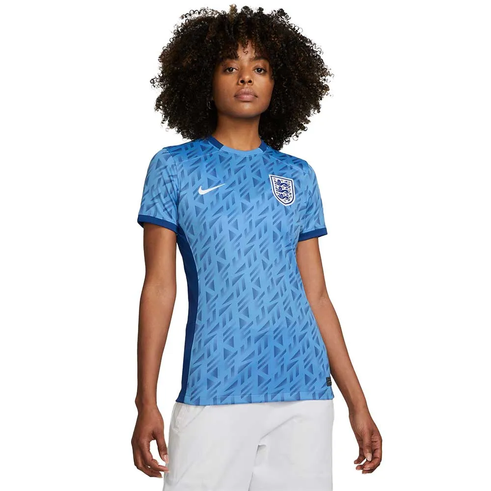 Women's England 2023 Stadium Away Nike Dri-FIT Soccer Jersey - Coast/Gym Blue