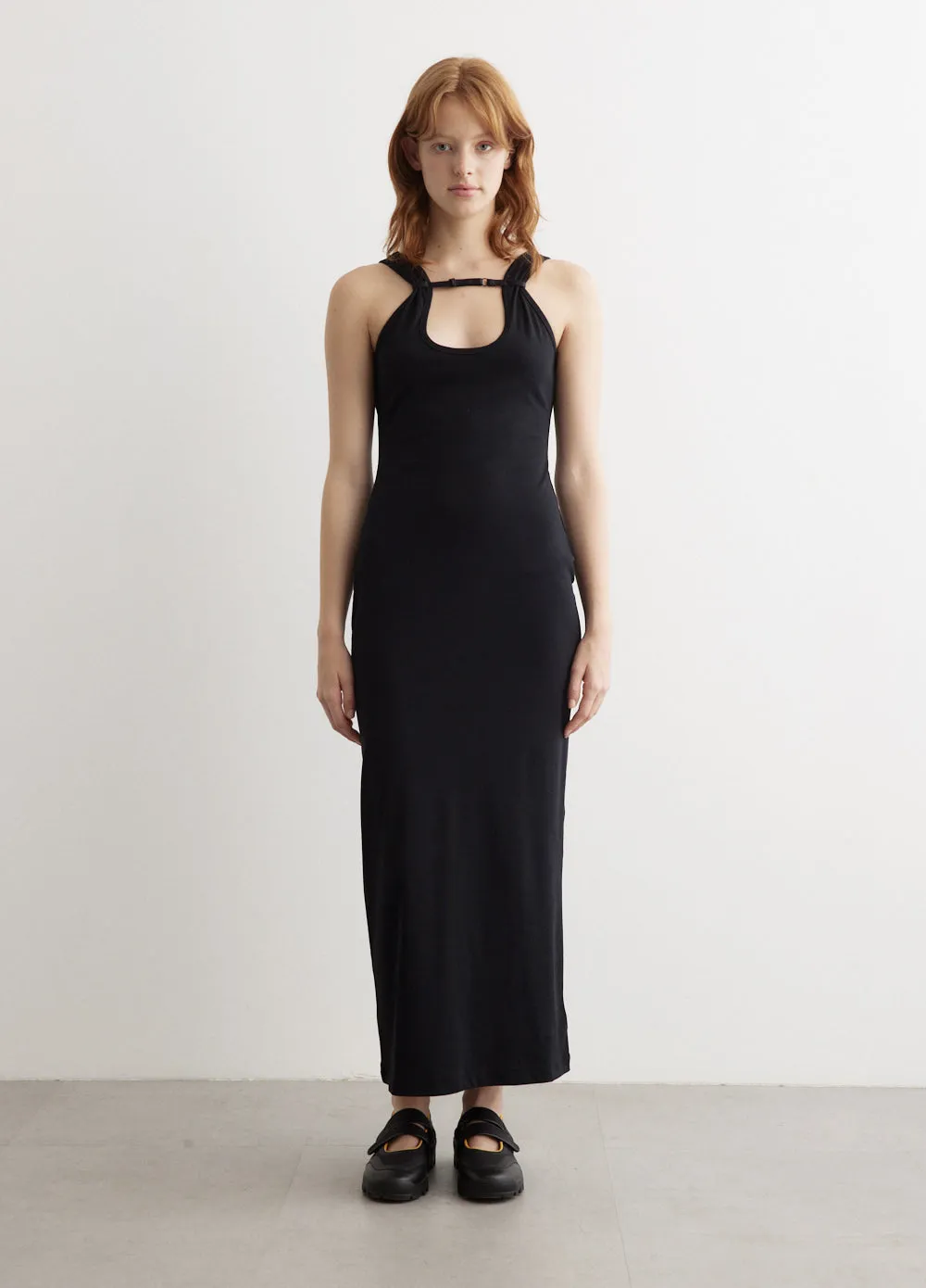 Wynn Hamlyn -  Rib Strap Maxi Dress - Dress