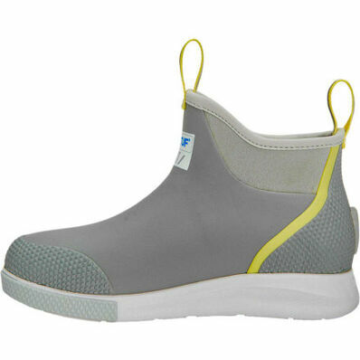 XTRATUF Women's 6-In Waterproof Ankle Deck Boot Sport in Grey