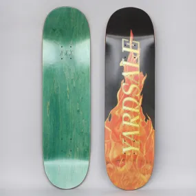 Yardsale 8.6 Fuego Skateboard Deck Black