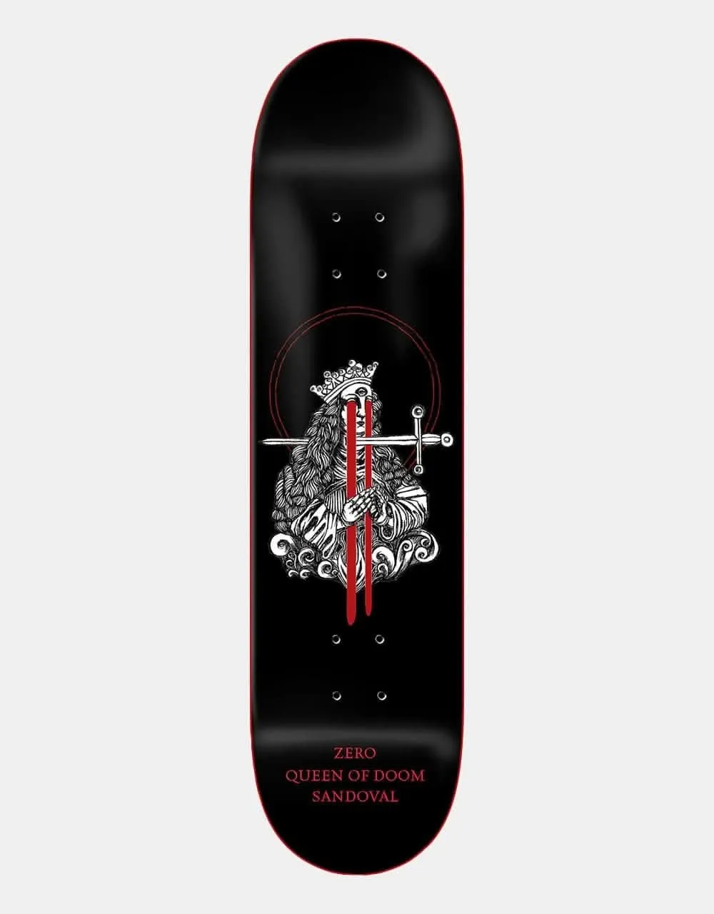 Zero Sandoval Queen of Doom Skateboard Deck - 8.375